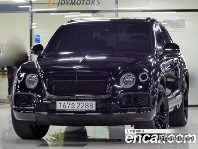 BENTLEY BENTAYGA 2020 — 51 000 км, чёрный, Корея — под ключ — фото 11