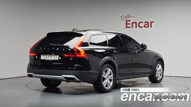 VOLVO V90 CROSS COUNTRY 2018 — 123 753 км, чёрный, Корея — под ключ — фото 2