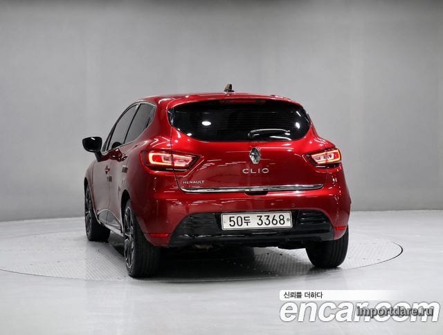 RENAULT KOREA CLIO 2019 — 51 470 км, красный, Корея — под ключ — фото 4