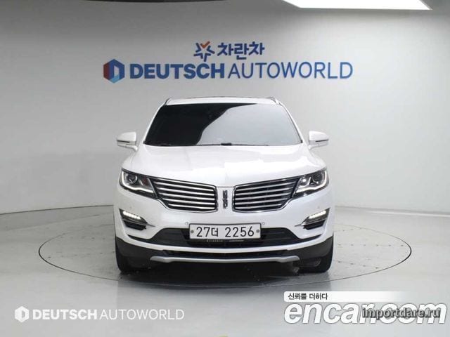 LINCOLN MKC 2017 — 87 359 км, белый, Корея — под ключ — фото 3