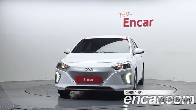 HYUNDAI IONIQ ELECTRIC 2019 — 74 551 км, белый, Корея — под ключ — фото 3