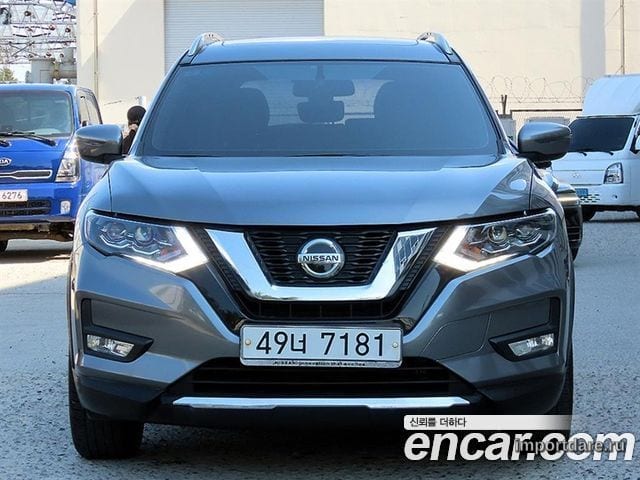 NISSAN X-TRAIL 2018 — 141 544 км, серый, Корея — под ключ — фото 1