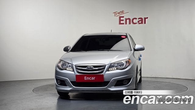 HYUNDAI AVANTE HYBRID 2012 — 152 242 км, серебристо-серый, Корея — под ключ — фото 3