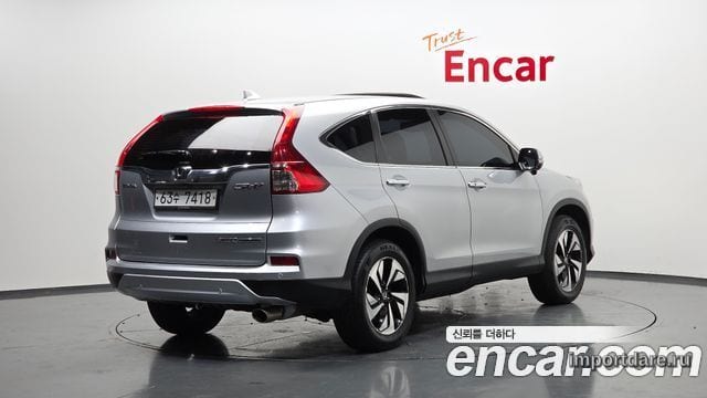 HONDA NEW CR-V 2015 — 82 194 км, серебристый, Корея — под ключ — фото 2