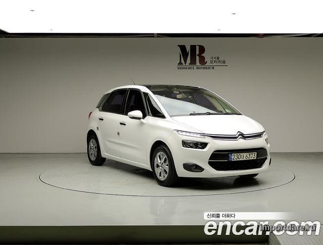 CITROEN C4 PICASSO 2017 — 101 400 км, Корея — под ключ — фото 2