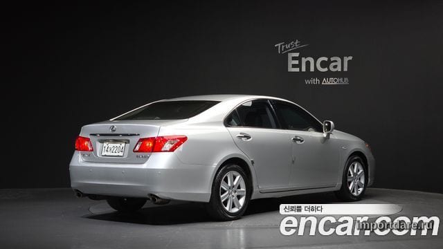 LEXUS ES350 2009 — 195 568 км, серебристо-серый, Корея — под ключ — фото 2