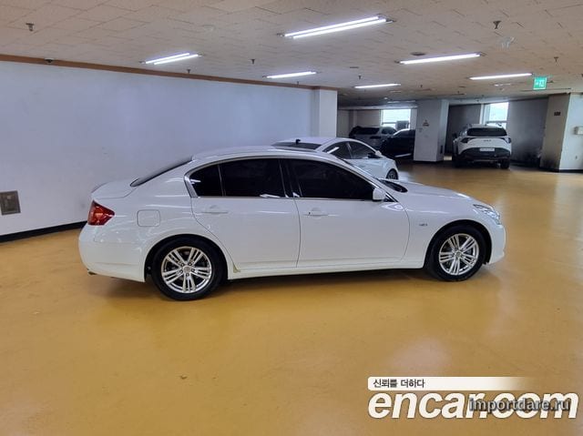 INFINITI G25 2011 — 74 600 км, белый-перламутр, Корея — под ключ — фото 6