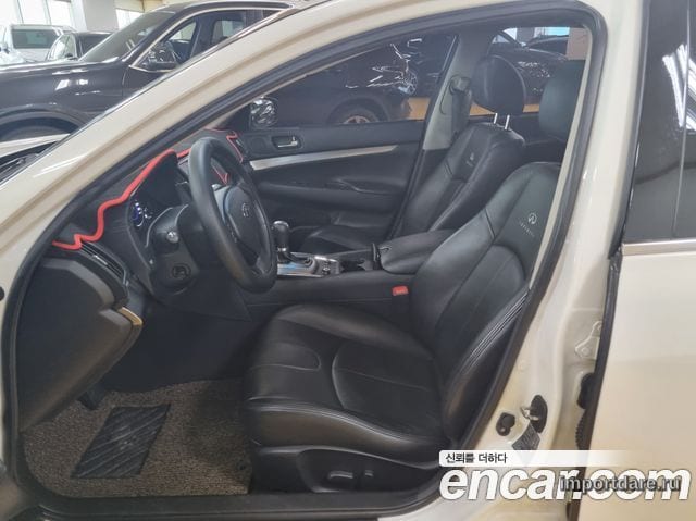 INFINITI G25 2011 — 74 600 км, белый-перламутр, Корея — под ключ — фото 10