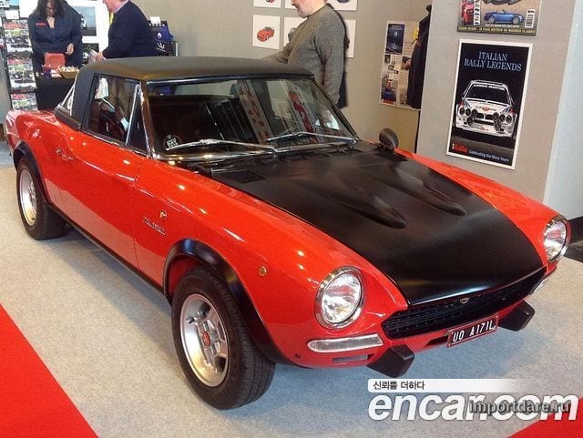 FIAT 124 SPIDER 2019 — 76 443 км, красный, Корея — под ключ — фото 2