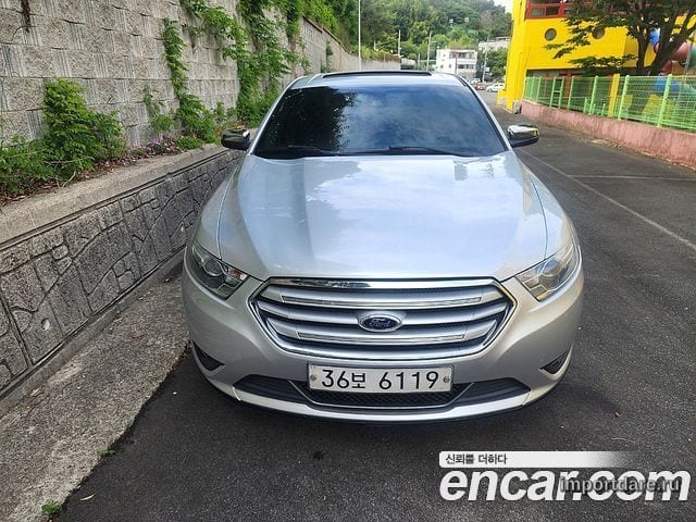 FORD TAURUS 2013 — 105 209 км, серебристый, Корея — под ключ — фото 2