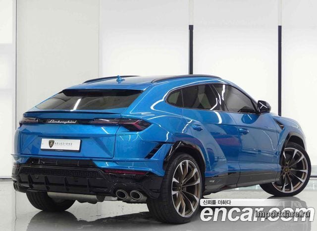 LAMBORGHINI URUS 2023 — 5 600 км, бирюзовый, Корея — под ключ — фото 3