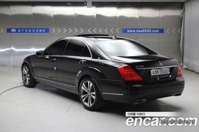 MERCEDES-BENZ S-CLASS W221 2012 — 231 400 км, чёрный, Корея — под ключ — фото 2