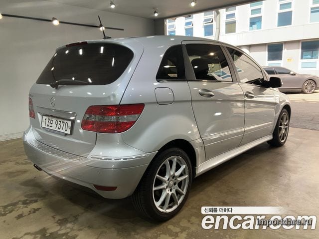 MERCEDES-BENZ B-CLASS W245 2011 — 68 641 км, серебристый, Корея — под ключ — фото 3