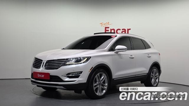 LINCOLN MKC 2017 — 112 282 км, белый, Корея — под ключ — фото 1