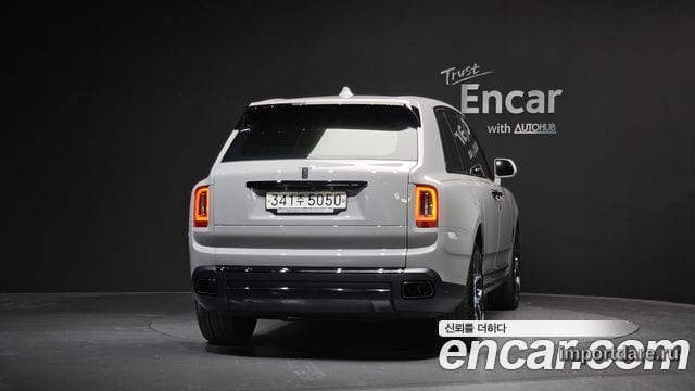 ROLLS-ROYCE CULLINAN 2019 — 40 485 км, серебристо-серый, Корея — под ключ — фото 4