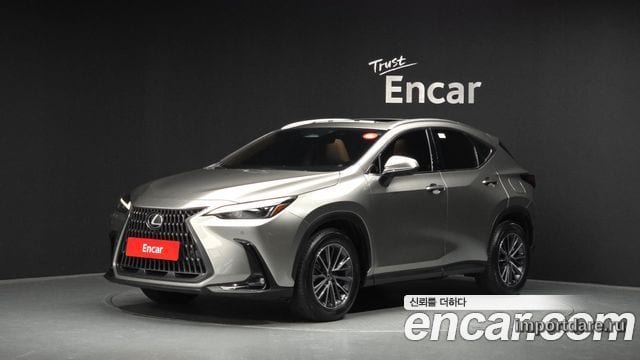 LEXUS NX450H+ 2024 — 80 065 км, серебристо-серый, Корея — под ключ — фото 1
