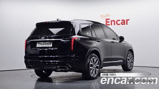 CADILLAC XT6 2022 — 79 911 км, чёрный, Корея — под ключ — фото 2