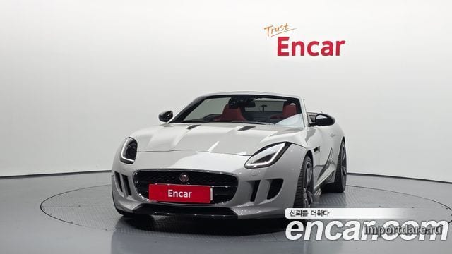 JAGUAR F-TYPE 2016 — 113 622 км, серебристо-серый, Корея — под ключ — фото 3
