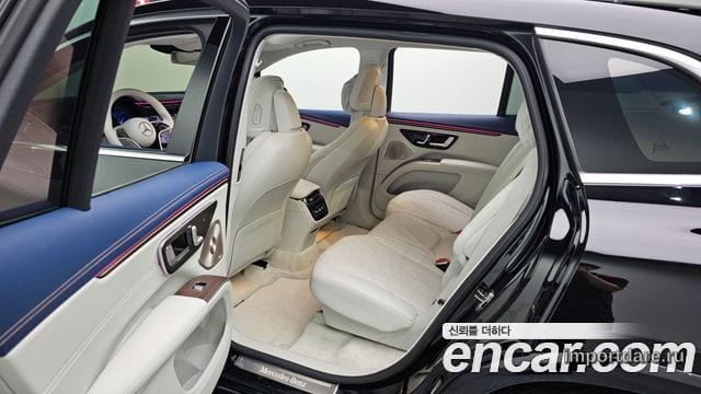 MERCEDES-BENZ EQS SUV X296 2023 — 26 717 км, чёрный, Корея — под ключ — фото 11