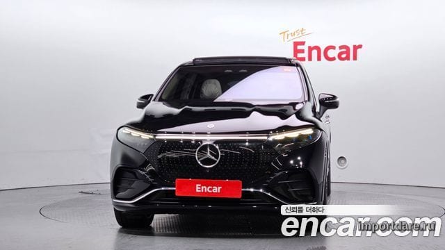 MERCEDES-BENZ EQS SUV X296 2023 — 26 717 км, чёрный, Корея — под ключ — фото 3