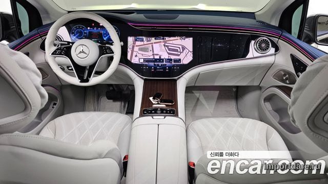 MERCEDES-BENZ EQS SUV X296 2023 — 26 717 км, чёрный, Корея — под ключ — фото 7