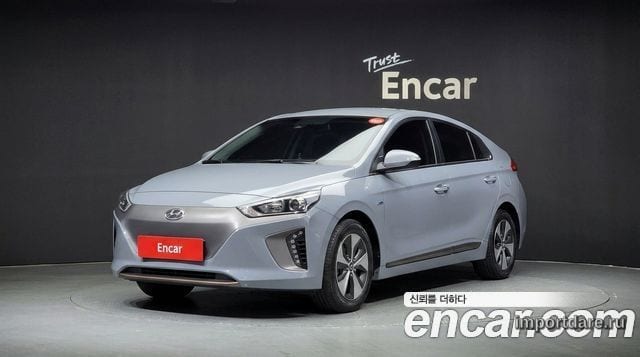 HYUNDAI IONIQ ELECTRIC 2018 — 61 597 км, серый, Корея — под ключ — фото 1