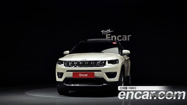 JEEP COMPASS 2021 — 12 989 км, белый-перламутр, Корея — под ключ — фото 3