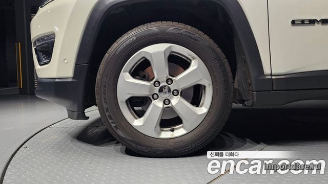 JEEP COMPASS 2021 — 12 989 км, белый-перламутр, Корея — под ключ — фото 5