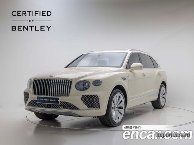 BENTLEY BENTAYGA 2025 — 4 698 км, белый-перламутр, Корея — под ключ — фото 11