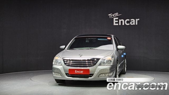 RENAULT KOREA SM7 NEW ART 2009 — 166 736 км, серебристо-серый, Корея — под ключ — фото 3