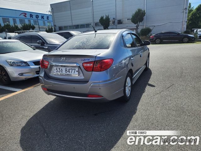HYUNDAI AVANTE HYBRID 2012 — 176 760 км, серебристо-серый, Корея — под ключ — фото 3