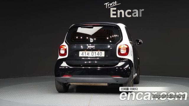 SMART FORTWO COUPE 2015 — 64 919 км, белый, Корея — под ключ — фото 4