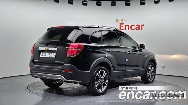 CHEVROLET CAPTIVA 2017 — 113 546 км, чёрный, Корея — под ключ — фото 2
