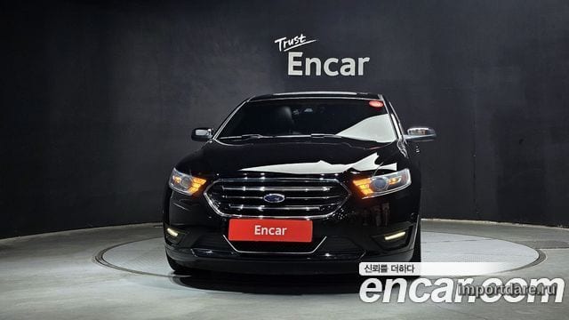FORD TAURUS 2016 — 96 211 км, чёрный, Корея — под ключ — фото 3