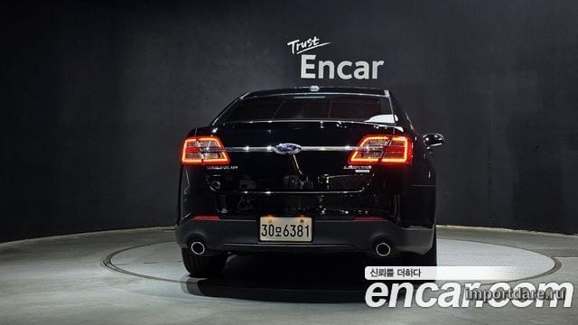 FORD TAURUS 2016 — 96 211 км, чёрный, Корея — под ключ — фото 4