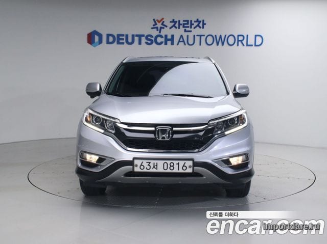 HONDA NEW CR-V 2016 — 109 096 км, серебристый, Корея — под ключ — фото 3