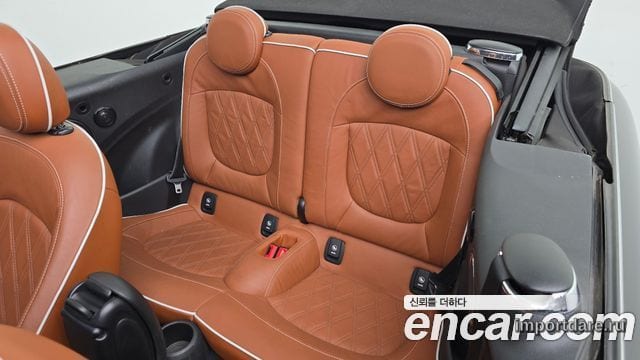 MINI COOPER S CONVERTIBLE 2017 — 110 094 км, чёрный, Корея — под ключ — фото 11