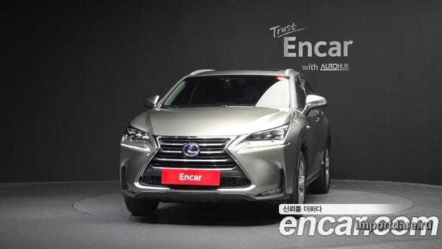 LEXUS NX300H 2017 — 140 973 км, серебристо-серый, Корея — под ключ — фото 3