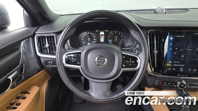 VOLVO V90 CROSS COUNTRY 2019 — 129 648 км, серый, Корея — под ключ — фото 12