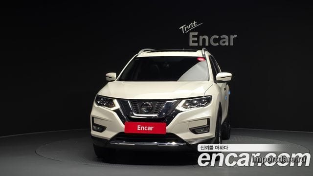 NISSAN X-TRAIL 2018 — 79 680 км, белый, Корея — под ключ — фото 3