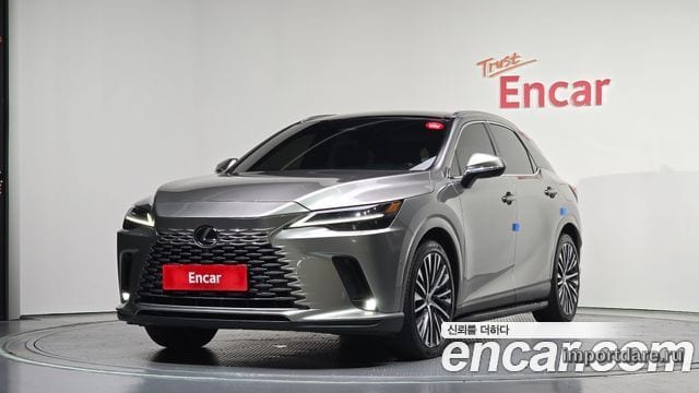 LEXUS RX450H+ 2024 — 51 435 км, серебристо-серый, Корея — под ключ — фото 1