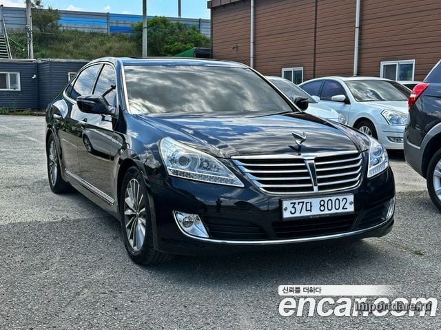 HYUNDAI EQUUS 2015 — 275 128 км, чёрный, Корея — под ключ — фото 3
