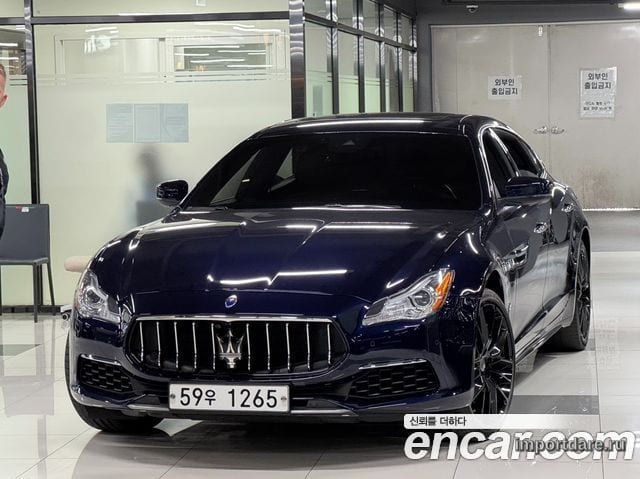MASERATI QUATTROPORTE 2017 — 51 000 км, Корея — под ключ — фото 11