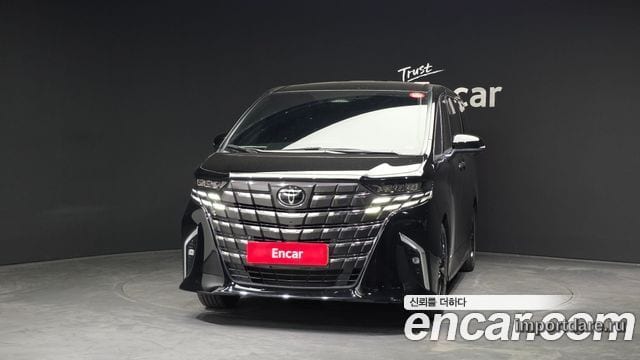 TOYOTA ALPHARD 2025 — 31 834 км, чёрный, Корея — под ключ — фото 3