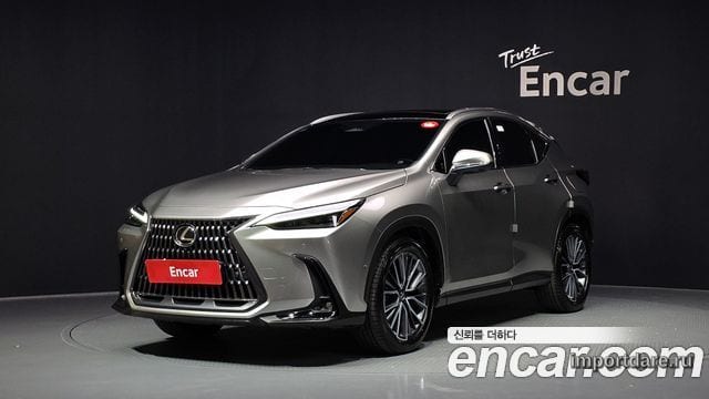 LEXUS NX350H 2025 — 1 178 км, серебристо-серый, Корея — под ключ — фото 1