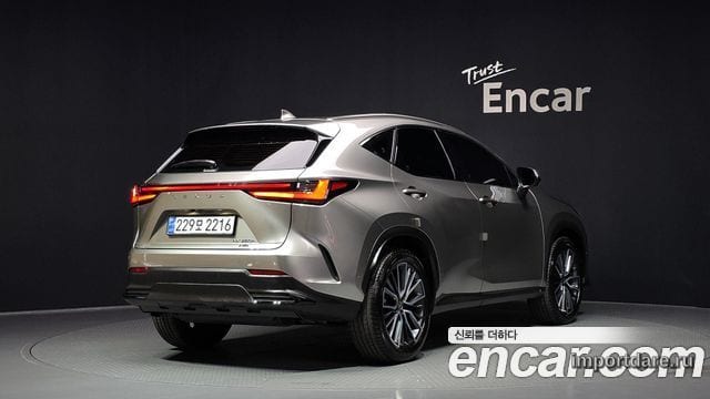 LEXUS NX350H 2025 — 1 178 км, серебристо-серый, Корея — под ключ — фото 2