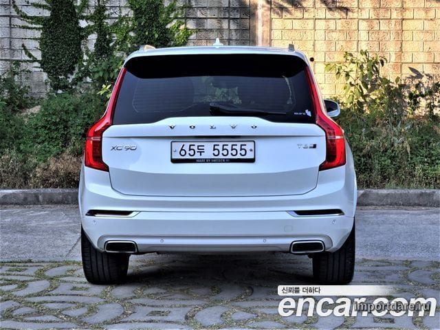 VOLVO XC90 2017 — 112 400 км, белый, Корея — под ключ — фото 4