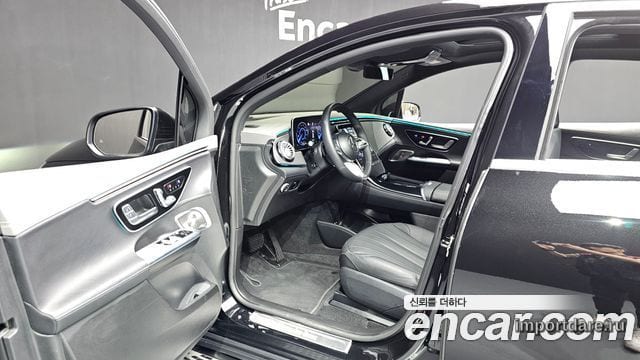 MERCEDES-BENZ EQE SUV X294 2023 — 10 318 км, чёрный, Корея — под ключ — фото 10