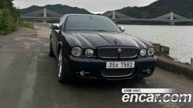 JAGUAR NEW XJ 2008 — 200 000 км, чёрный, Корея — под ключ — фото 11