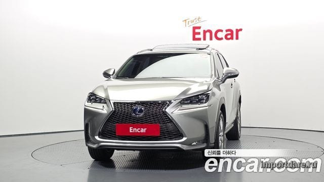LEXUS NX300H 2016 — 93 328 км, светло-золотистый, Корея — под ключ — фото 3